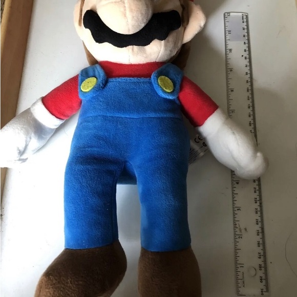 Super Mario 14” Plush 2017 Mario Soft Nintendo - Picture 5 of 6